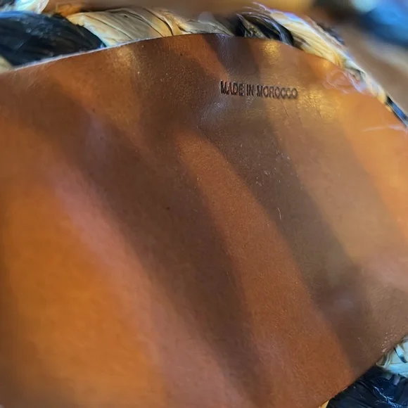 Clergerie Rafia flat sandals. - Picture 8 of 8